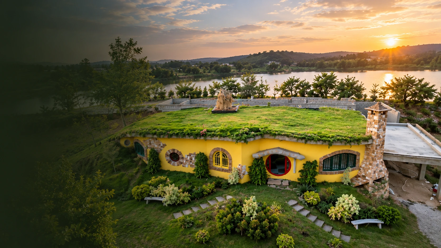 Hobbitinn Lakeside Resorts — themed duplex accommodation